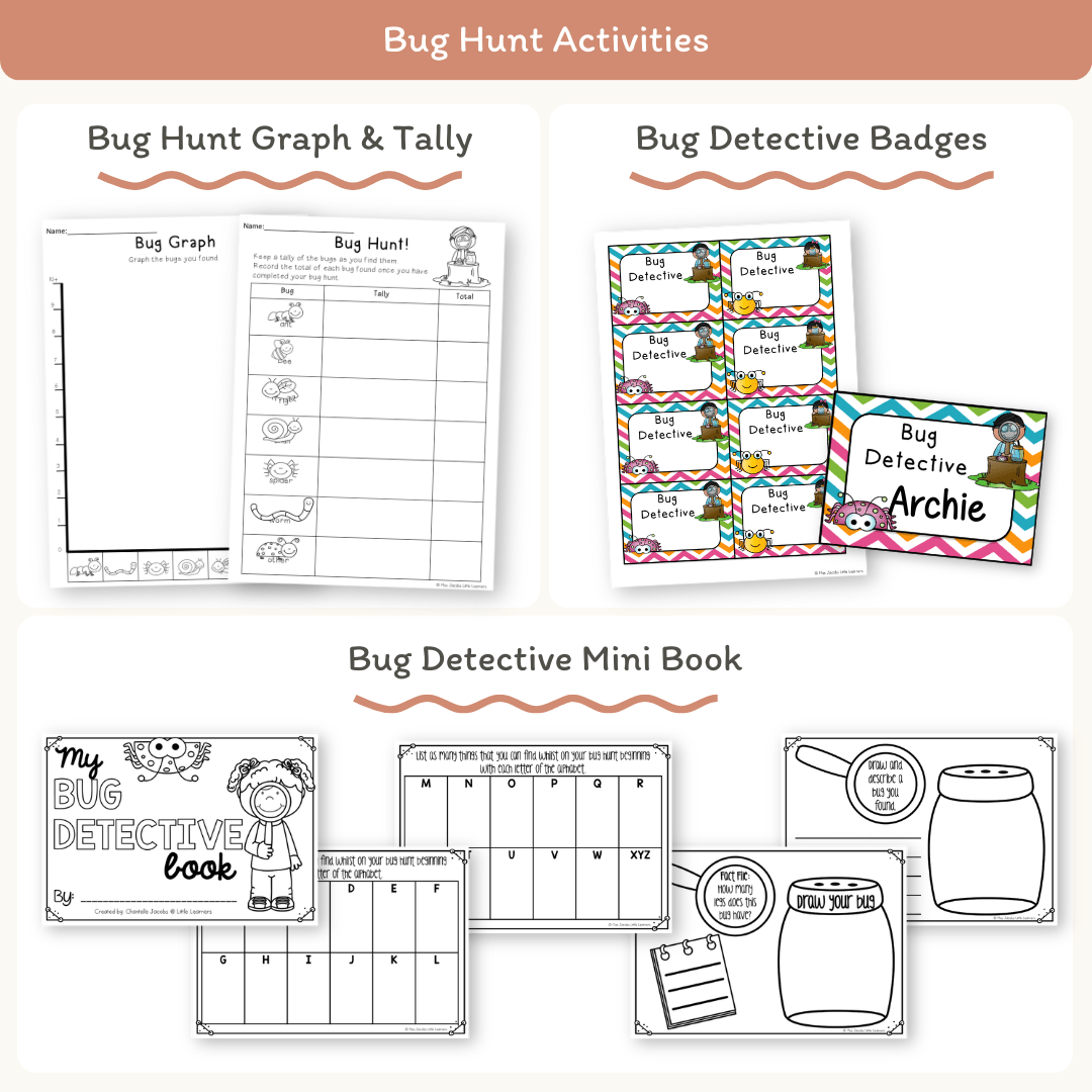 Bugs & Insects Thematic Unit - Miss Jacobs Little Learners