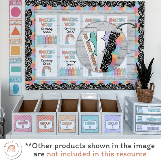 Bulletin Board Borders - Cutesy Classroom - Miss Jacobs Little Learners