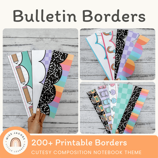 Bulletin Board Borders - Cutesy Classroom