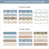 Bulletin Board Borders - Modern Ocean Classroom Decor - Miss Jacobs Little Learners