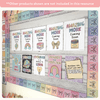 Bulletin Board Borders - Pastel Composition Notebook Classroom Decor - Miss Jacobs Little Learners