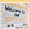Bulletin Board Letters - Happy Hive Classroom Decor - Miss Jacobs Little Learners
