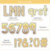 Bulletin Board Letters - Happy Hive Classroom Decor - Miss Jacobs Little Learners