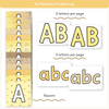 Bulletin Board Letters - Happy Hive Classroom Decor - Miss Jacobs Little Learners