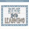 Bulletin Board Letters - Modern Ocean Classroom Decor - Miss Jacobs Little Learners