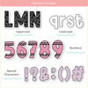 Bulletin Board Letters - Pastel Composition Notebook Classroom Decor - Miss Jacobs Little Learners