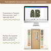 Bulletin Board Letters - Woodland Theme Classroom Decor - Miss Jacobs Little Learners