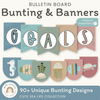 Bunting & Banners - Bulletin Board Letters - Cute Sea Life Theme - Miss Jacobs Little Learners