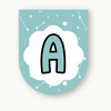 Bunting Banners - Bulletin Board Letters - Dreamy Space Decor - Miss Jacobs Little Learners
