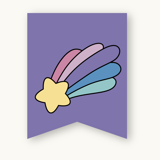 Bunting Banners - Bulletin Board Letters - Dreamy Space Decor - Miss Jacobs Little Learners