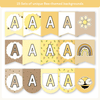 Bunting Banners - Bulletin Board Letters - Happy Hive Classroom Decor - Miss Jacobs Little Learners