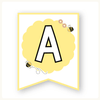 Bunting Banners - Bulletin Board Letters - Happy Hive Classroom Decor - Miss Jacobs Little Learners
