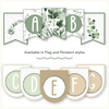 Bunting Banners - Bulletin Board Letters - Modern Botanical - Miss Jacobs Little Learners