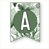 Bunting Banners - Bulletin Board Letters - Modern Botanical - Miss Jacobs Little Learners