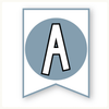 Bunting & Banners - Bulletin Board Letters - Modern Ocean Theme - Miss Jacobs Little Learners