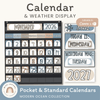 Calendar & Weather Display - Modern Ocean Classroom Decor - Miss Jacobs Little Learners