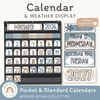 Calendar & Weather Display - Modern Ocean Classroom Decor - Miss Jacobs Little Learners