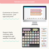 Calendar & Weather Display - Pastel Composition Notebook Classroom Decor - Miss Jacobs Little Learners