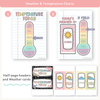 Calendar & Weather Display - Pastel Composition Notebook Classroom Decor - Miss Jacobs Little Learners