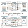 Calm Down Corner Kit - Modern Ocean Classroom Decor - Miss Jacobs Little Learners