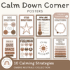 Calm Down Corner Kit - Ombre Neutrals Classroom Decor - Miss Jacobs Little Learners