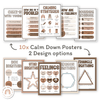 Calm Down Corner Kit - Ombre Neutrals Classroom Decor - Miss Jacobs Little Learners