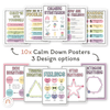 Calm Down Corner Kit - Pastel Classroom Decor - Miss Jacobs Little Learners
