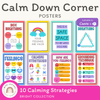 Calm Down Corner Posters - Bright Classroom Decor - Miss Jacobs Little Learners