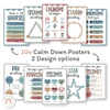 Calm Down Corner Posters - Cute Sea Life Classroom Decor - Miss Jacobs Little Learners
