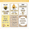 Calm Down Corner Posters - Happy Hive Classroom Decor - Miss Jacobs Little Learners