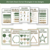 Calm Down Corner Posters - Modern Botanical Decor - Miss Jacobs Little Learners
