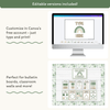Calm Down Corner Posters - Modern Botanical Decor - Miss Jacobs Little Learners