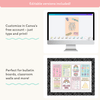 Calm Down Corner Posters - Pastel Composition Notebook Classroom Decor - Miss Jacobs Little Learners