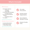 Calm Down Corner Posters - Pastel Composition Notebook Classroom Decor - Miss Jacobs Little Learners