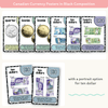 Canadian Money Posters - Pastel Composition Notebook Math Decor - Miss Jacobs Little Learners
