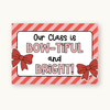 Christmas Bow Door Display Classroom Decor - Miss Jacobs Little Learners
