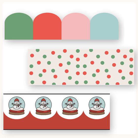 Christmas Bulletin Board Borders Classroom Decor - Miss Jacobs Little Learners