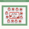 Christmas Bulletin Board Borders Classroom Decor - Miss Jacobs Little Learners