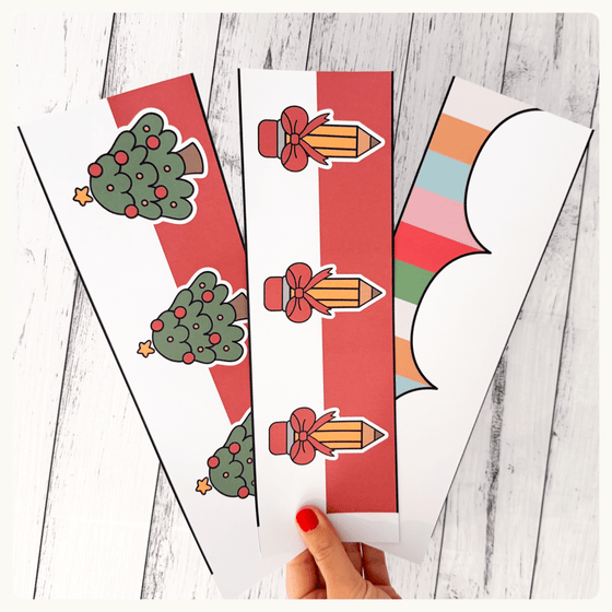 Christmas Bulletin Board Borders Classroom Decor - Miss Jacobs Little Learners