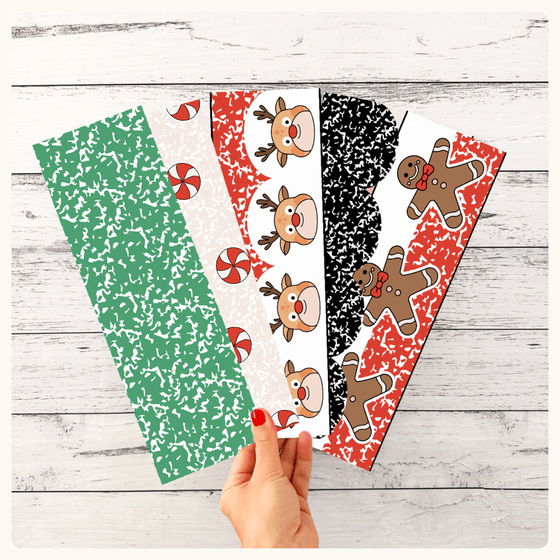 Christmas Bulletin Board Borders - Composition Notebook - Miss Jacobs Little Learners