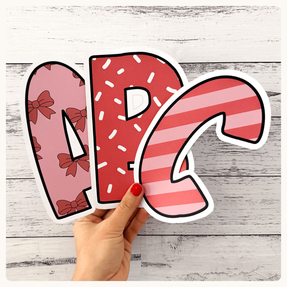 Christmas Bulletin Board Letters Classroom Decor - Miss Jacobs Little Learners