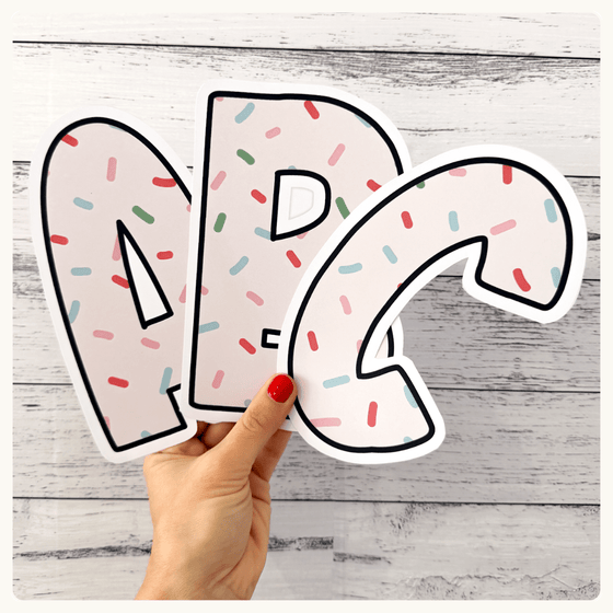 Christmas Bulletin Board Letters Classroom Decor - Miss Jacobs Little Learners