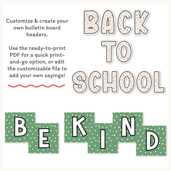 Christmas Bulletin Board Letters Classroom Decor - Miss Jacobs Little Learners