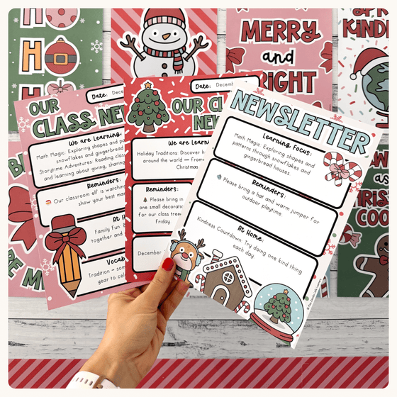 Christmas Classroom Decor Bundle - Miss Jacobs Little Learners
