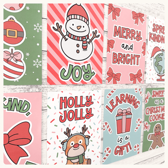 Christmas Classroom Posters - Miss Jacobs Little Learners