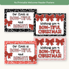 Christmas Door Display Bow - Composition Notebook - Miss Jacobs Little Learners