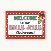 Christmas Door Display Classroom Decor - Miss Jacobs Little Learners