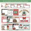 Christmas Morning Slides Templates - Composition Notebook - Miss Jacobs Little Learners