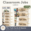 Classroom Job Chart - Boho Plants Classroom Decor - Miss Jacobs Little Learners