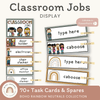Classroom Job Chart - Boho Rainbow Neutrals Decor - Miss Jacobs Little Learners
